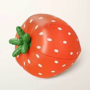 Kate Spade Red Strawberry Inflatable Pool Decor